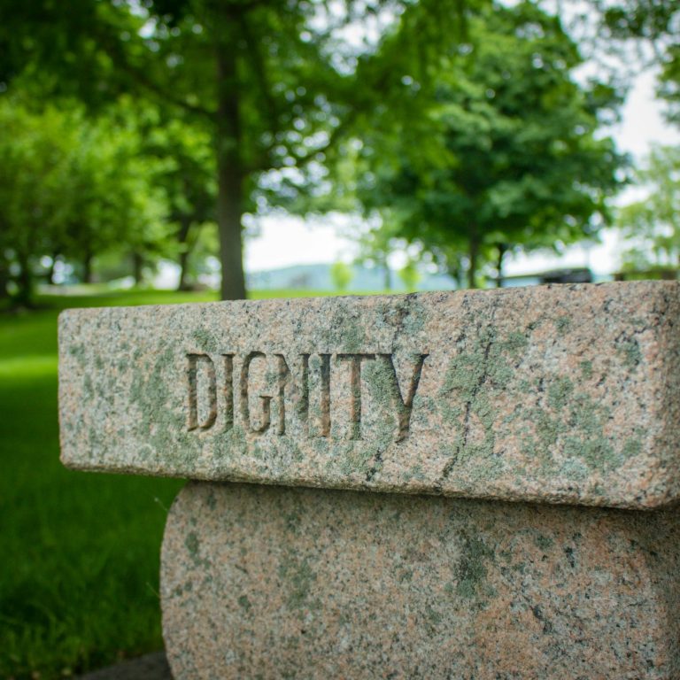 dignity, foundation, rock, cornerstone